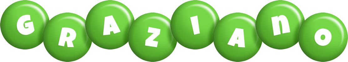 Graziano candy-green logo