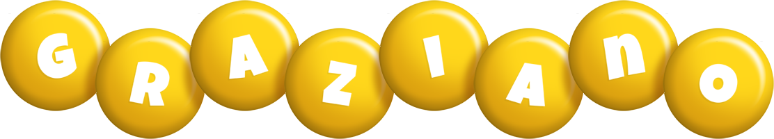 Graziano candy-yellow logo