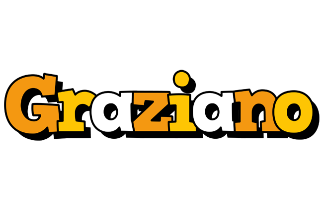 Graziano cartoon logo