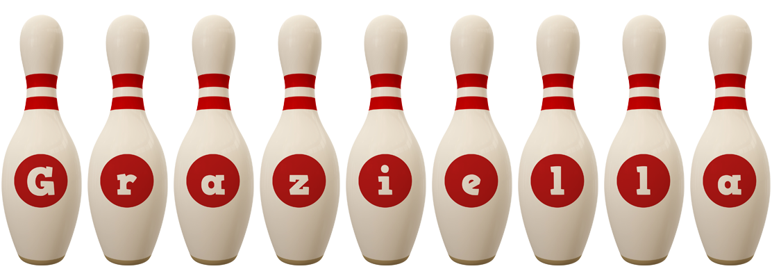 Graziella bowling-pin logo