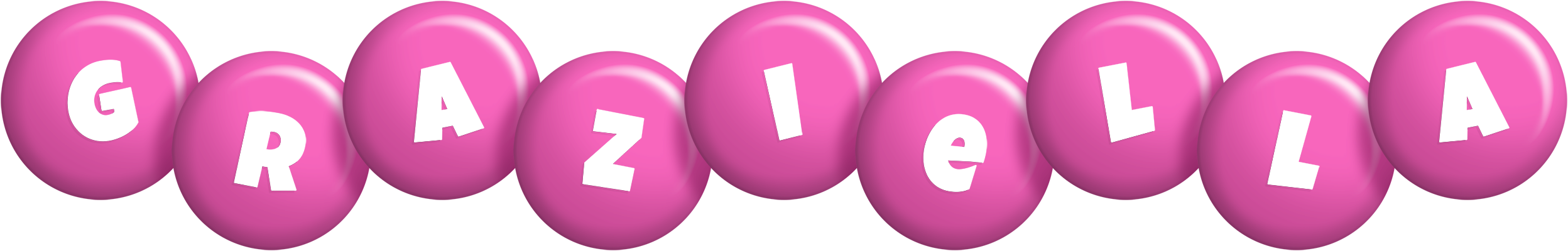 Graziella candy-pink logo