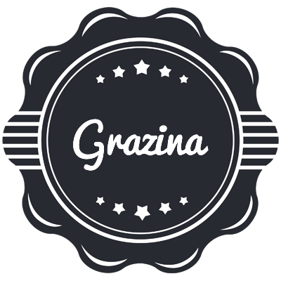 Grazina badge logo