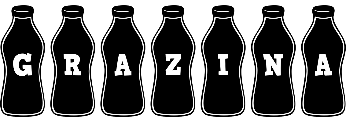 Grazina bottle logo