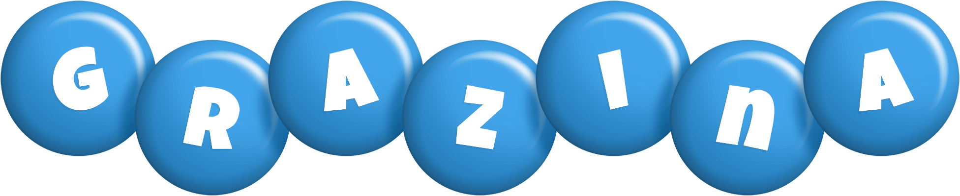 Grazina candy-blue logo