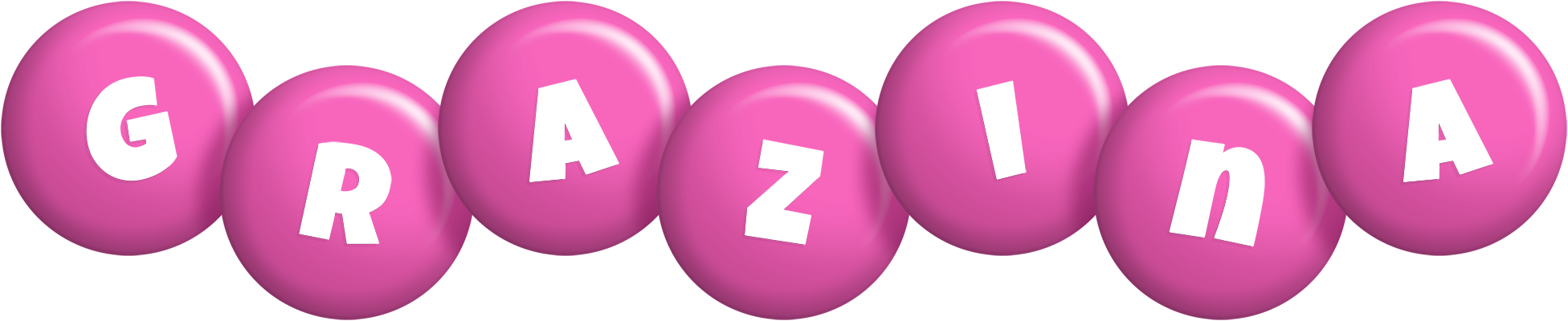 Grazina candy-pink logo