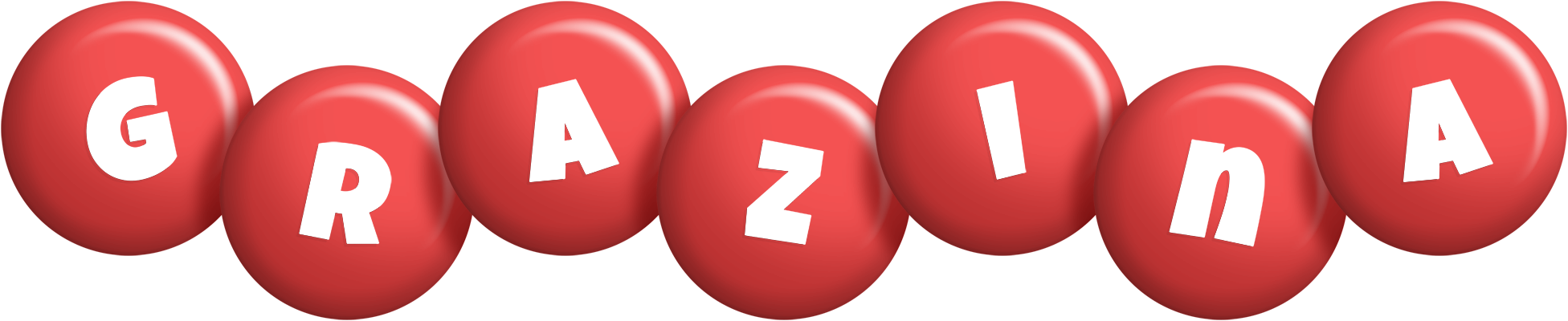 Grazina candy-red logo
