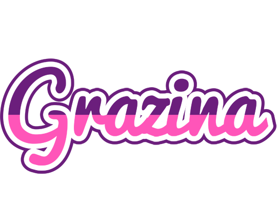 Grazina cheerful logo