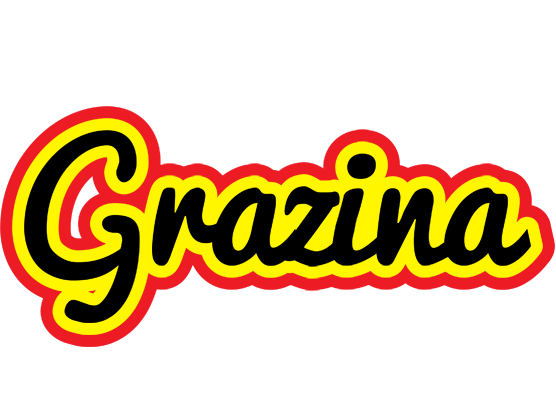 Grazina flaming logo