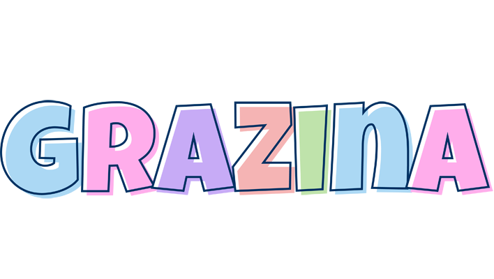 Grazina pastel logo