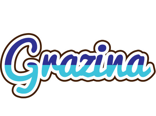 Grazina raining logo