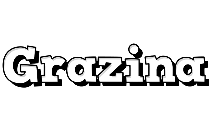 Grazina snowing logo
