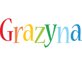 Grazyna birthday logo