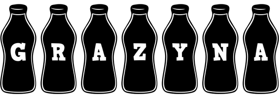 Grazyna bottle logo