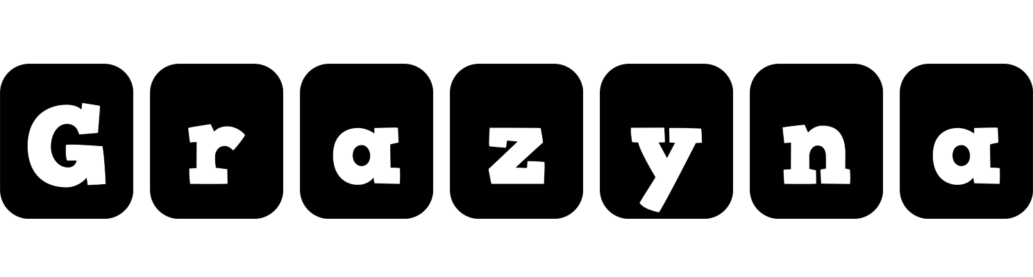 Grazyna box logo