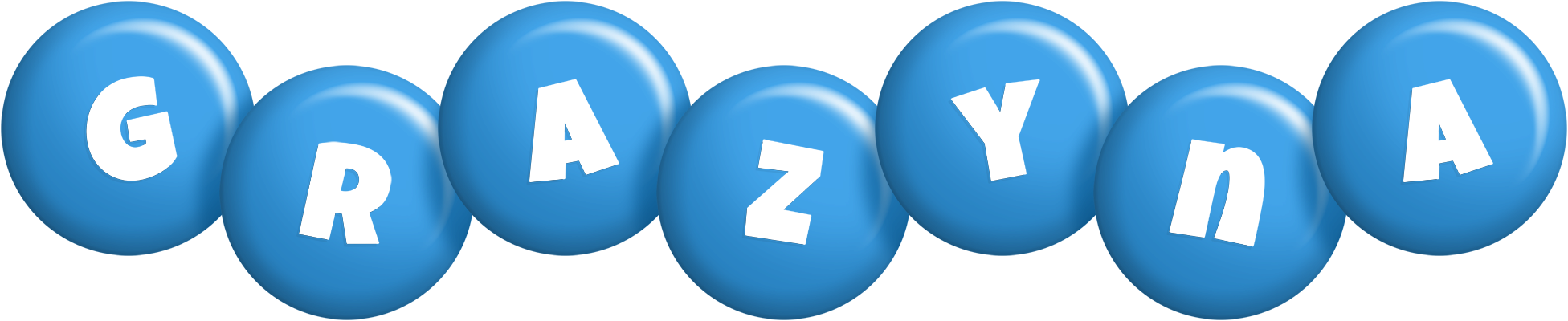 Grazyna candy-blue logo