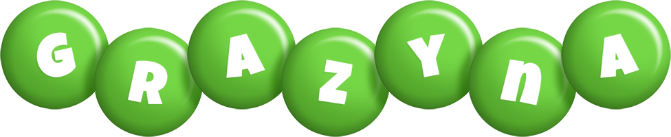 Grazyna candy-green logo