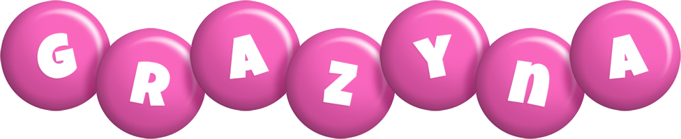 Grazyna candy-pink logo