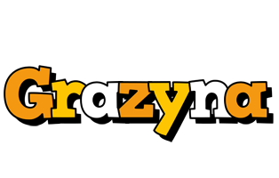 Grazyna cartoon logo