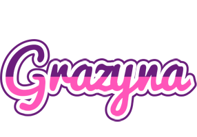 Grazyna cheerful logo