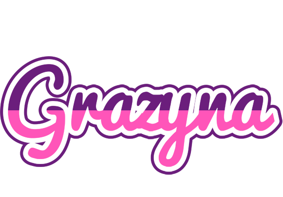 Grazyna cheerful logo
