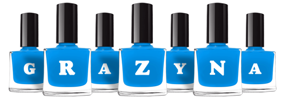 Grazyna glossy logo