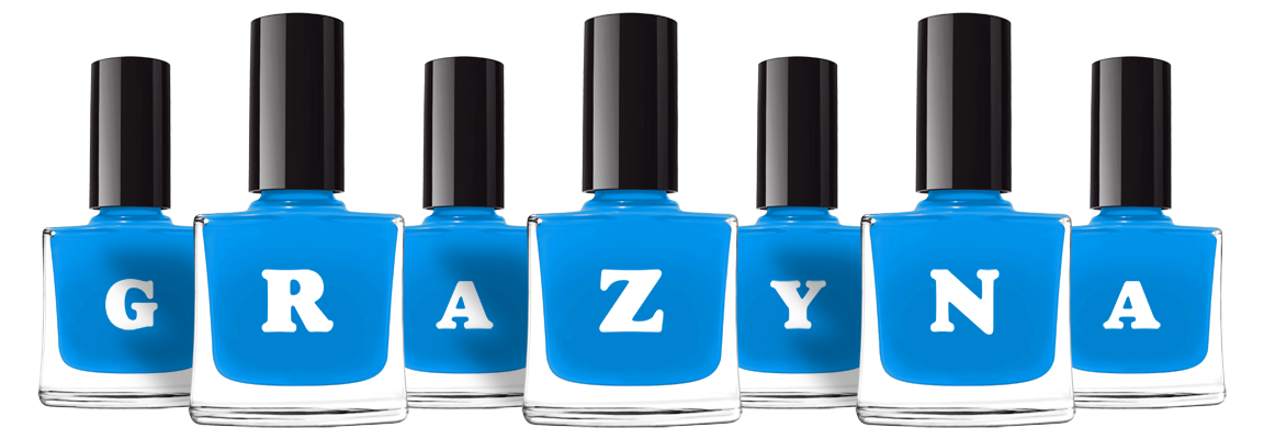 Grazyna glossy logo