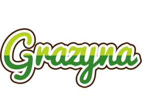 Grazyna golfing logo