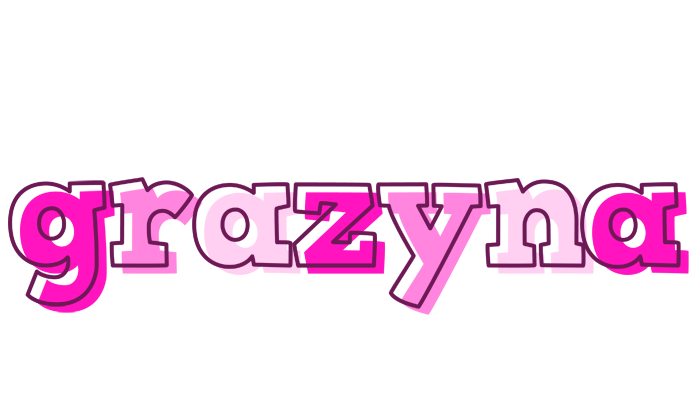 Grazyna hello logo