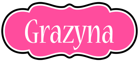 Grazyna invitation logo