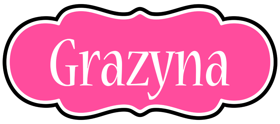 Grazyna invitation logo