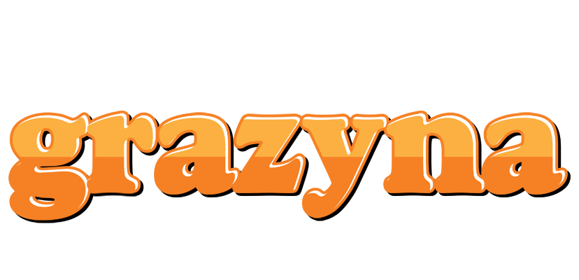 Grazyna orange logo
