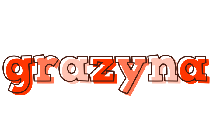Grazyna paint logo