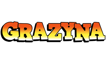 Grazyna sunset logo