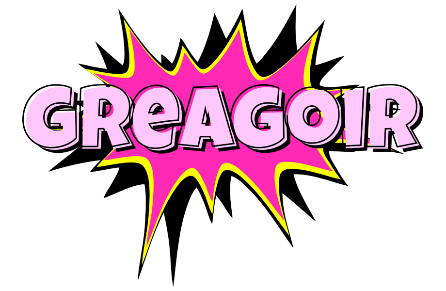 Greagoir badabing logo
