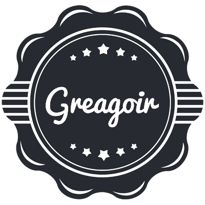 Greagoir badge logo