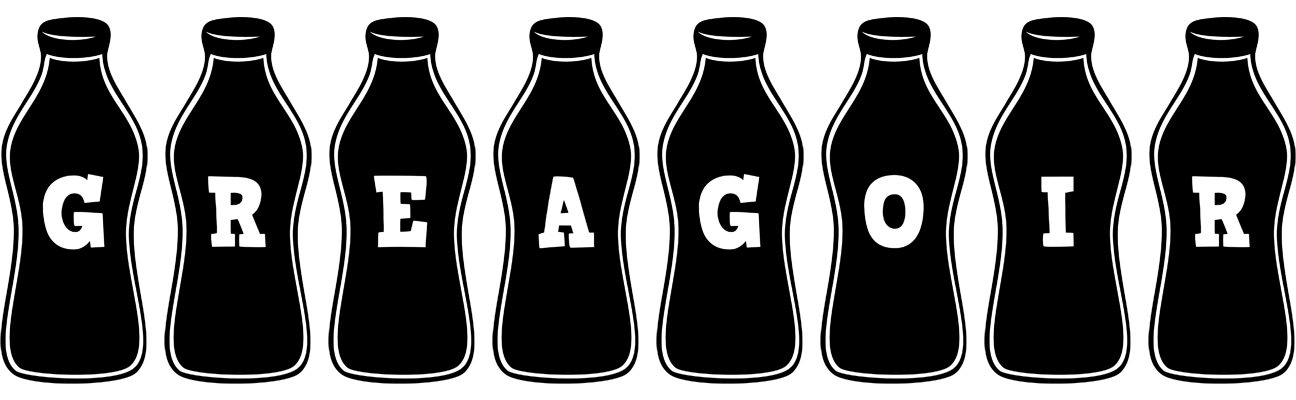 Greagoir bottle logo