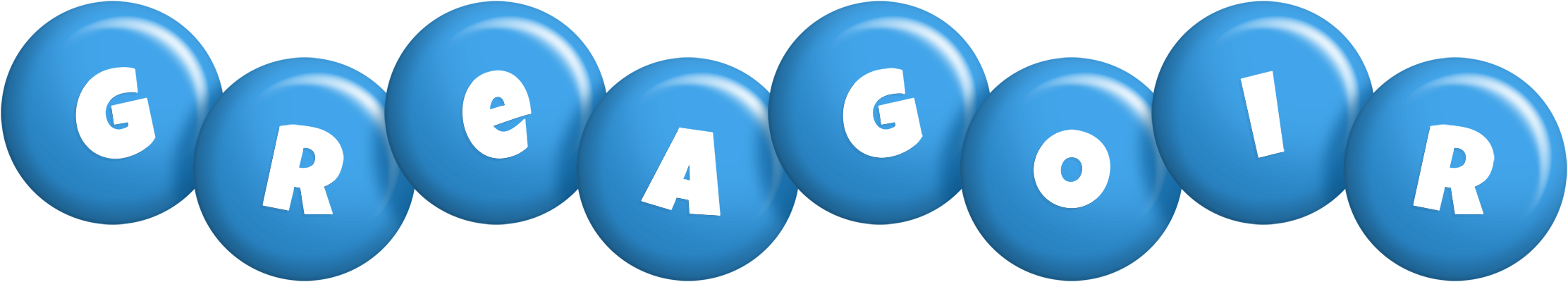 Greagoir candy-blue logo
