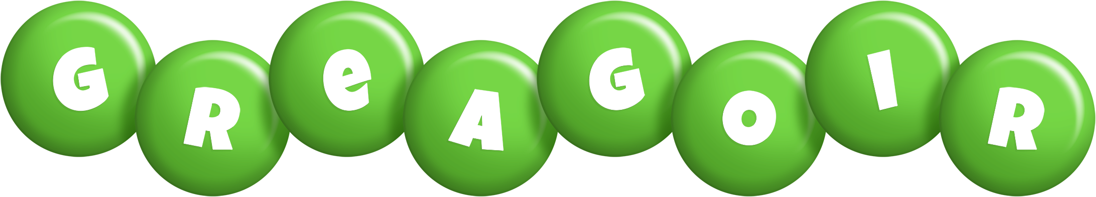 Greagoir candy-green logo