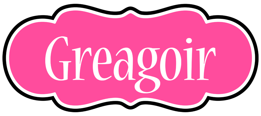 Greagoir invitation logo