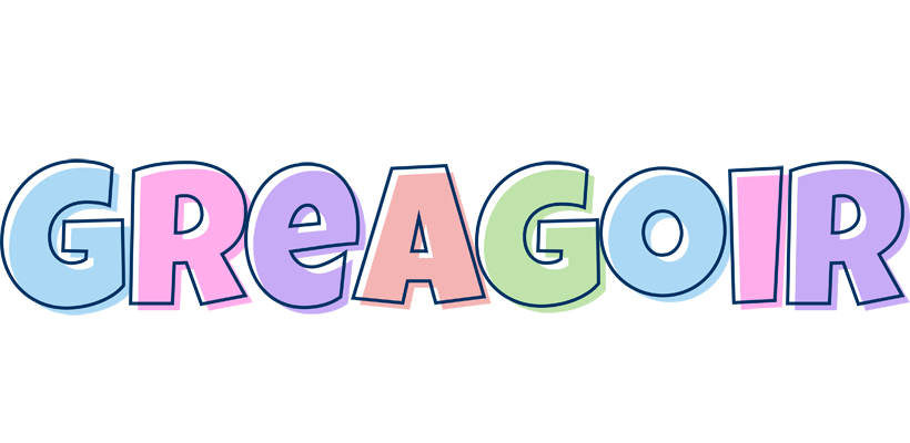 Greagoir pastel logo