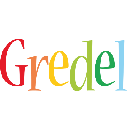 Gredel birthday logo