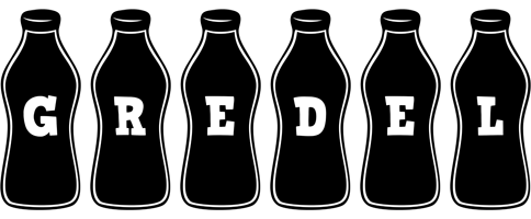 Gredel bottle logo