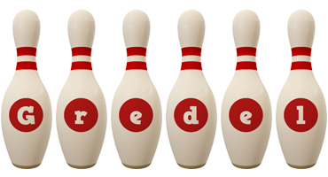 Gredel bowling-pin logo