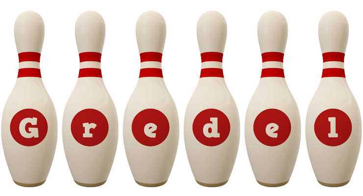 Gredel bowling-pin logo
