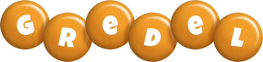 Gredel candy-orange logo