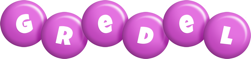 Gredel candy-purple logo