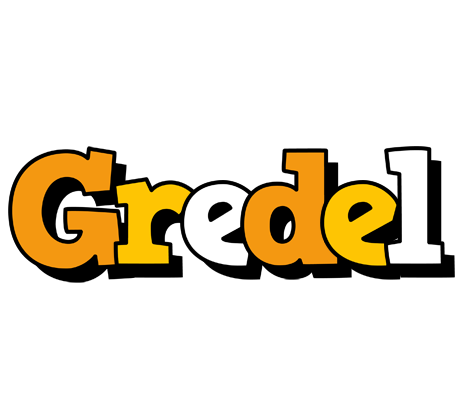 Gredel cartoon logo