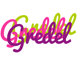 Gredel flowers logo