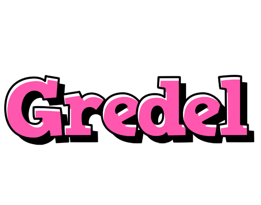 Gredel girlish logo