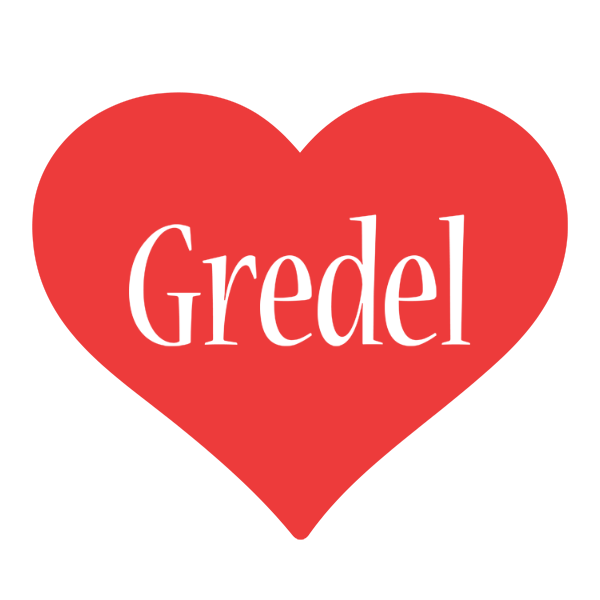 Gredel love logo